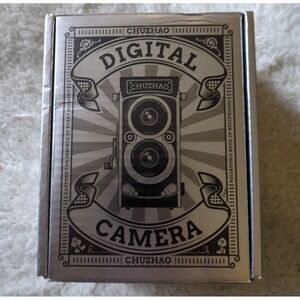 CHUZHAO Digital Camera Retro, 12MP Portable TLR Style Twin-Lens‎ Vintage Camera